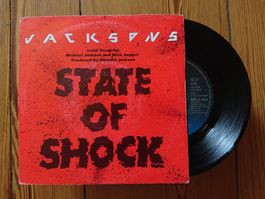 THE JACKSONS - State Of Shock (Single, 1984)